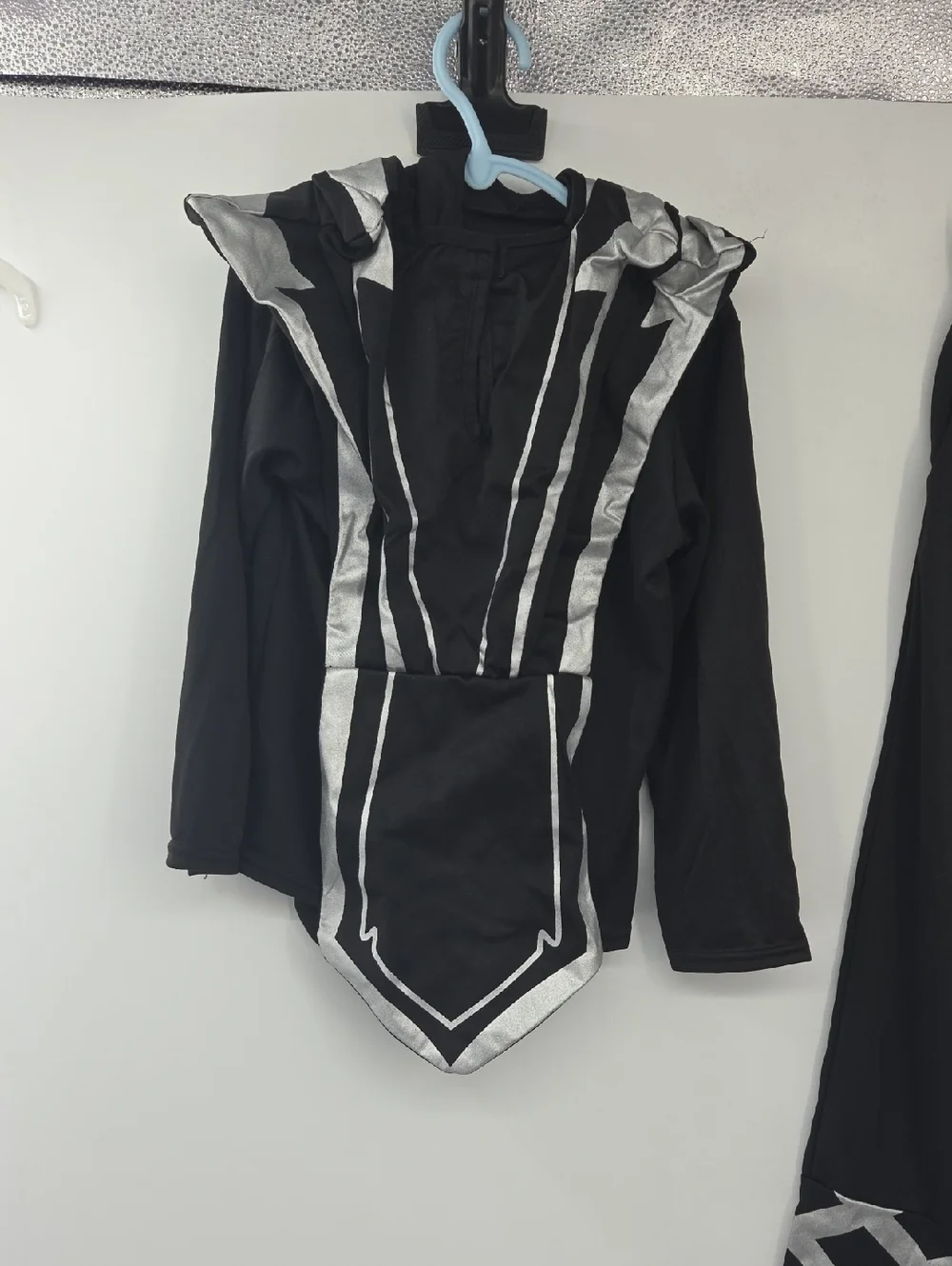 Stealth Ninja Kids Costume - Black and Silver